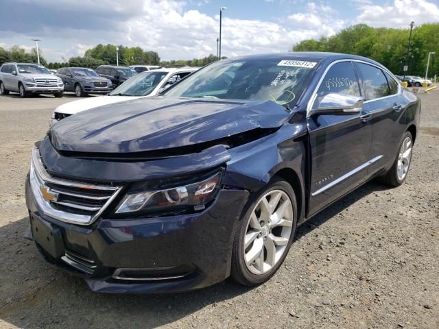 2G1125S33J9158867 - 2018 CHEVROLET IMPALA PRE BLUE photo 2