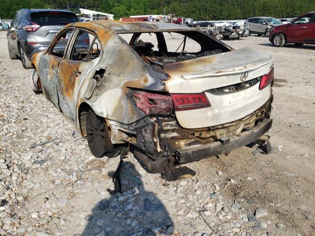 19UUB2F72JA008626 - 2018 ACURA TLX ADVANC WHITE photo 3