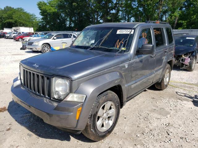 1C4PJMAK1CW110205 - 2012 JEEP LIBERTY SP GRAY photo 2