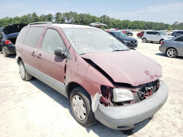 4T3ZF13C1XU143868 - 1999 TOYOTA SIENNA LE BURGUNDY photo 1