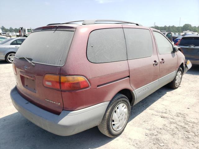 4T3ZF13C1XU143868 - 1999 TOYOTA SIENNA LE BURGUNDY photo 4