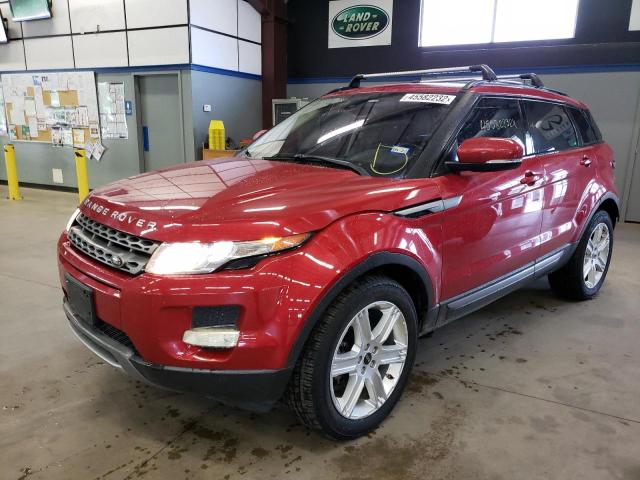 SALVP2BG0CH664367 - 2012 LAND ROVER RANGE ROVE RED photo 2