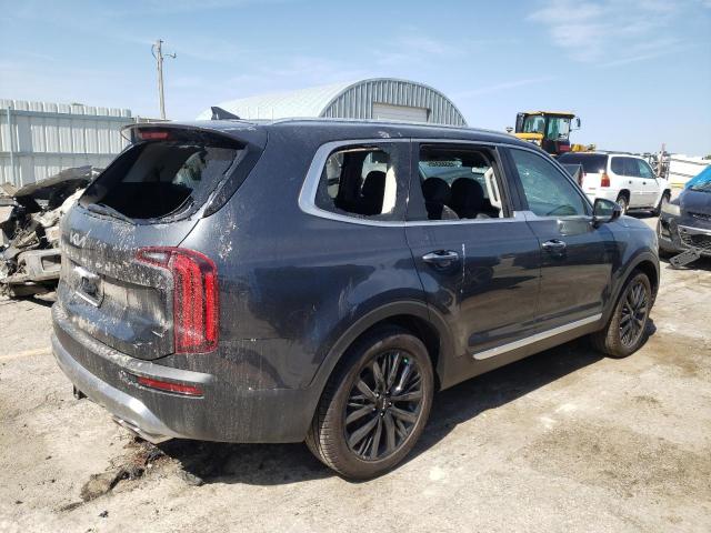 5XYP54HC6NG273158 - 2022 KIA TELLURIDE CHARCOAL photo 4