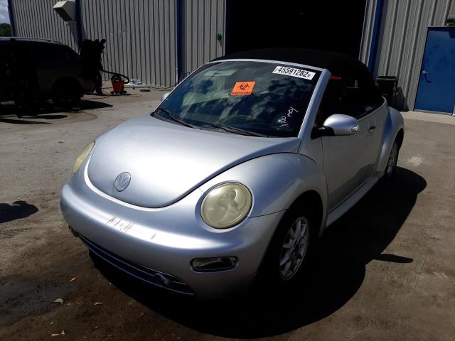 3VWCM31Y25M363439 - 2005 VOLKSWAGEN NEW BEETLE 银色 照片 2