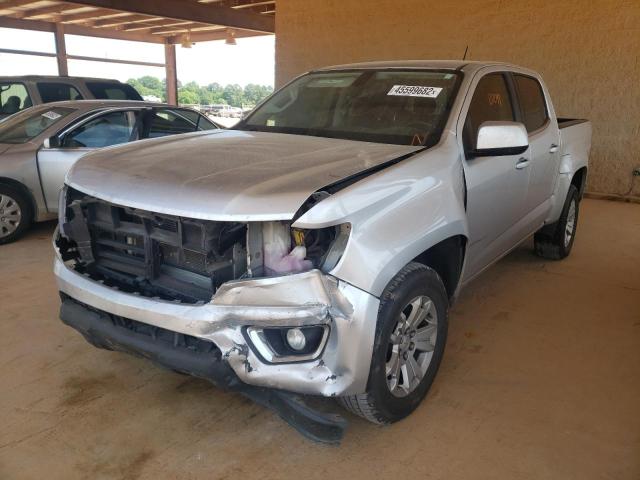 1GCGSCEN5H1276355 - 2017 CHEVROLET COLORADO L SILVER photo 2