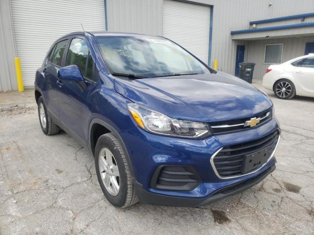 3GNCJNSB6HL192472 - 2017 CHEVROLET TRAX BLUE photo 1