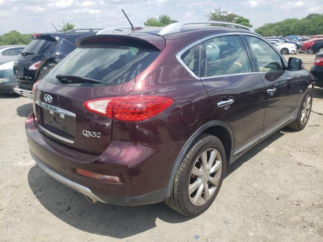 JN1BJ0RR5GM268717 - 2016 INFINITI QX50 BURGUNDY photo 4