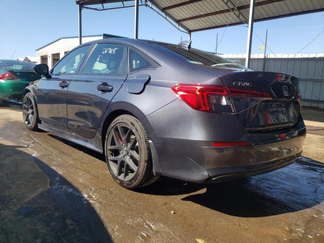 2HGFE2F5XNH515280 - 2022 HONDA CIVIC SPOR BLACK photo 3