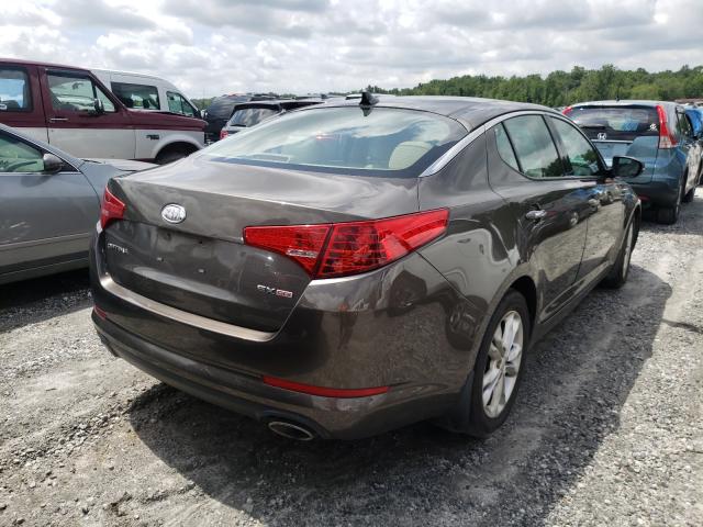 5XXGN4A77CG040730 - 2012 KIA OPTIMA EX GRAY photo 4