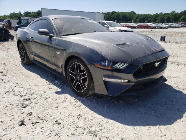 1FA6P8CF3L5122899 - 2020 FORD MUSTANG GT GRAY photo 1