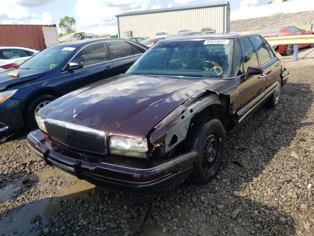 1G4CW52K7TH641011 - 1996 BUICK PARK AVENU BURGUNDY photo 2