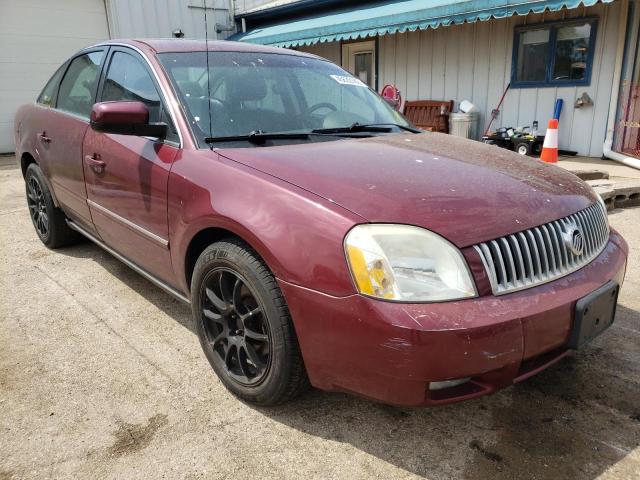 1MEHM43155G605566 - 2005 MERCURY MONTEGO PR მუქწითელი ფოტო 1