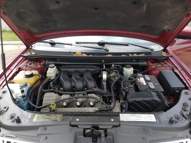 1MEHM43155G605566 - 2005 MERCURY MONTEGO PR მუქწითელი ფოტო 7