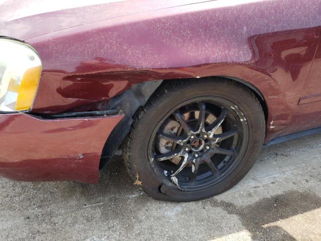 1MEHM43155G605566 - 2005 MERCURY MONTEGO PR მუქწითელი ფოტო 9