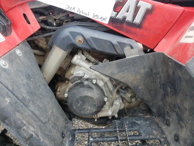 4UF04ATV44T239694 - 2004 ARTC 650 ATV RED photo 7