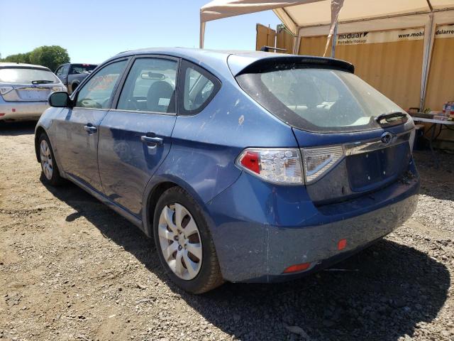 JF1GH6A64AH813153 - 2010 SUBARU IMPREZA 2. BLUE photo 3