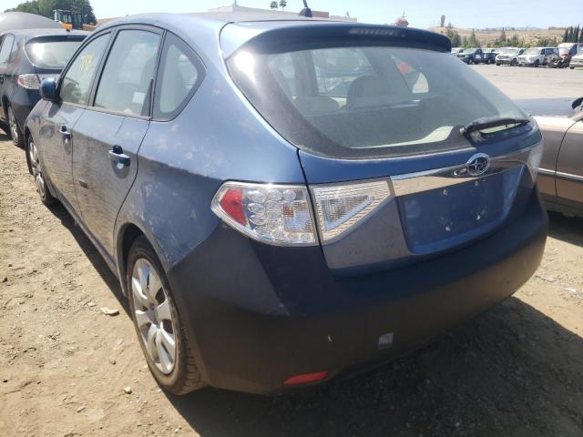 JF1GH6A65AH812917 - 2010 SUBARU IMPREZA 2. BLUE photo 3