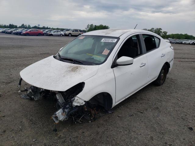 3N1CN7AP5HL850856 - 2017 NISSAN VERSA S WHITE photo 2