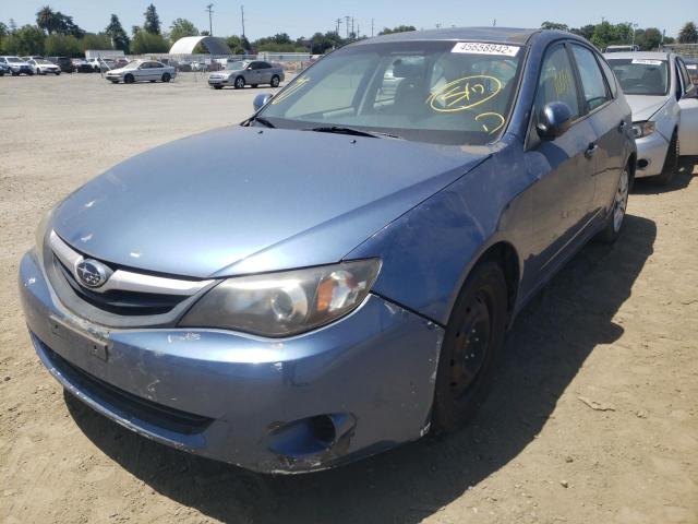 JF1GH6A63AH814732 - 2010 SUBARU IMPREZA 2. BLUE photo 2