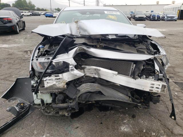 SHHFK7H46MU406620 - 2021 HONDA CIVIC SPOR SILVER photo 9