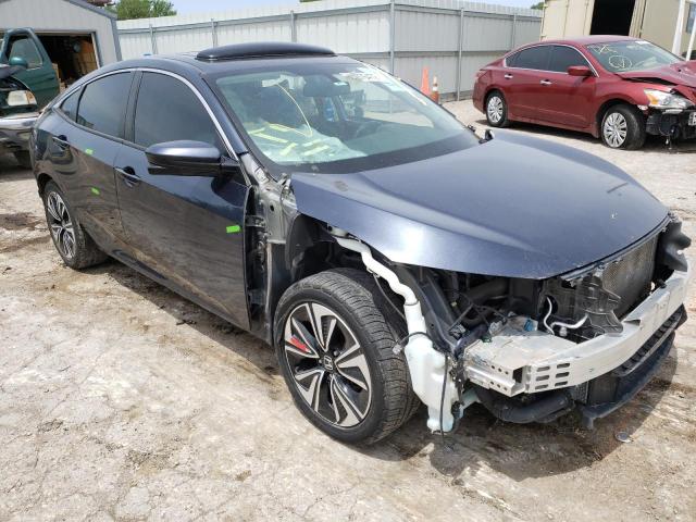 19XFC1F77GE040539 - 2016 HONDA CIVIC EXL 石墨色 照片 1