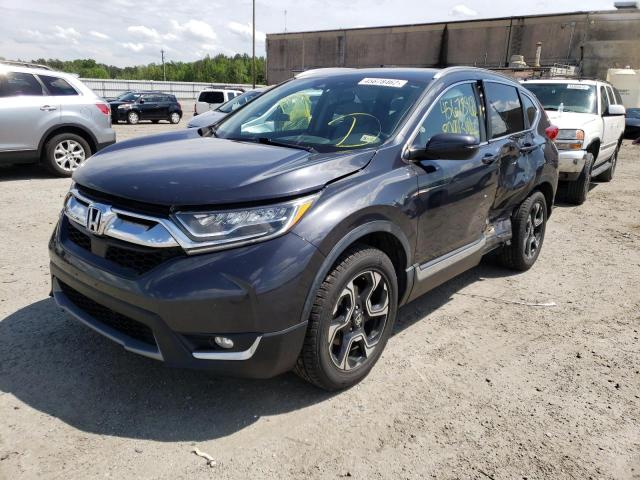 5J6RW2H91HL042198 - 2017 HONDA CR-V TOURING  photo 2