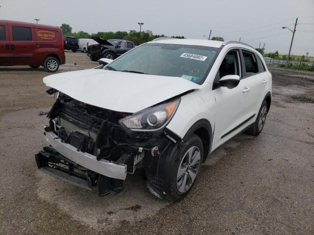 KNDCB3LCXK5349932 - 2019 KIA NIRO FE WHITE photo 2