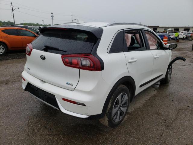 KNDCB3LCXK5349932 - 2019 KIA NIRO FE WHITE photo 4