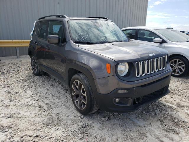 ZACCJABT4GPD31739 - 2016 JEEP RENEGADE L GRAY photo 1