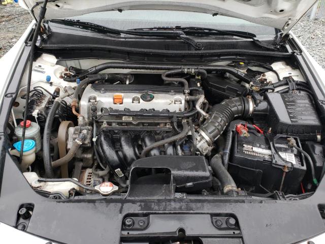 1HGCS1B78AA800856 - 2010 HONDA ACCORD EX WHITE photo 7