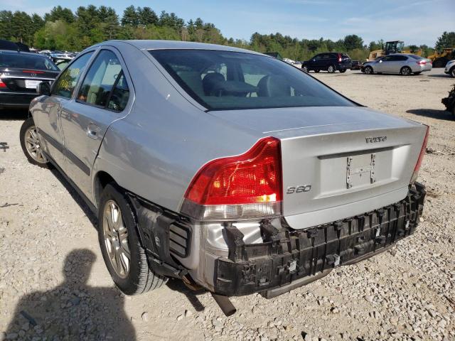 YV1RS61T042378563 - 2004 VOLVO S60 GRAY photo 3