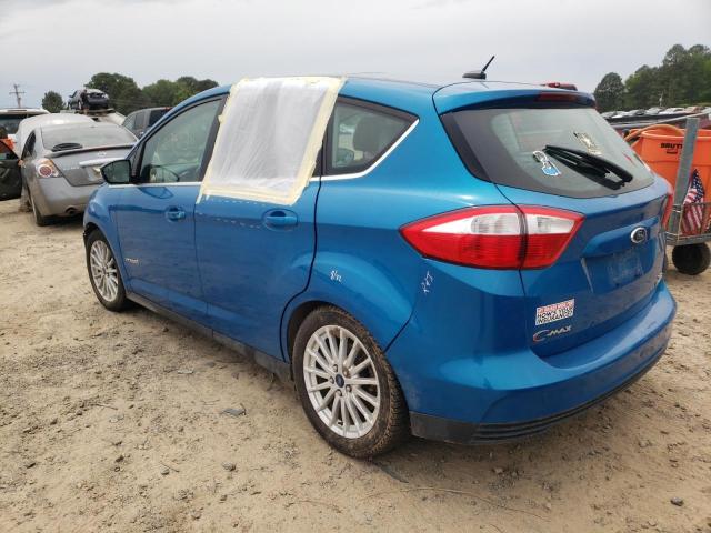 1FADP5BU5FL112414 - 2015 FORD C-MAX SEL BLUE photo 3