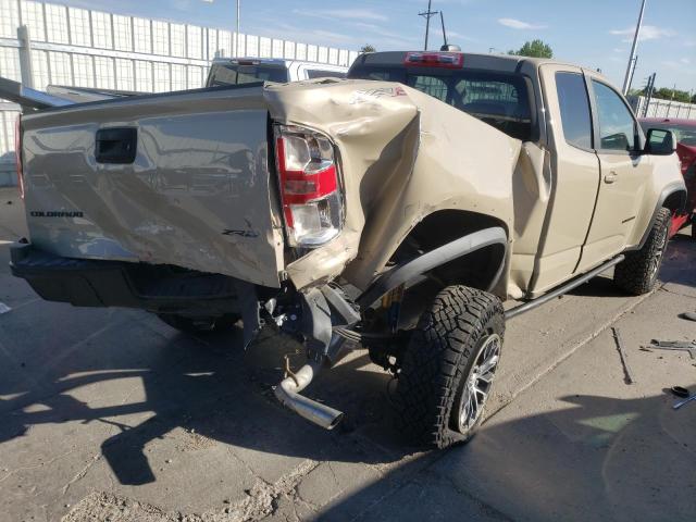 1GCRTEEN8M1172812 - 2021 CHEVROLET COLORADO Z TAN photo 4