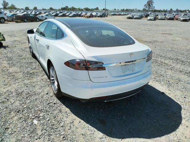5YJSA1CG3DFP22025 - 2013 TESLA MODEL S Ağ foto 3