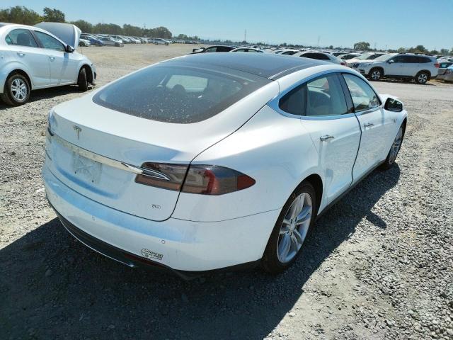 5YJSA1CG3DFP22025 - 2013 TESLA MODEL S Ağ foto 4