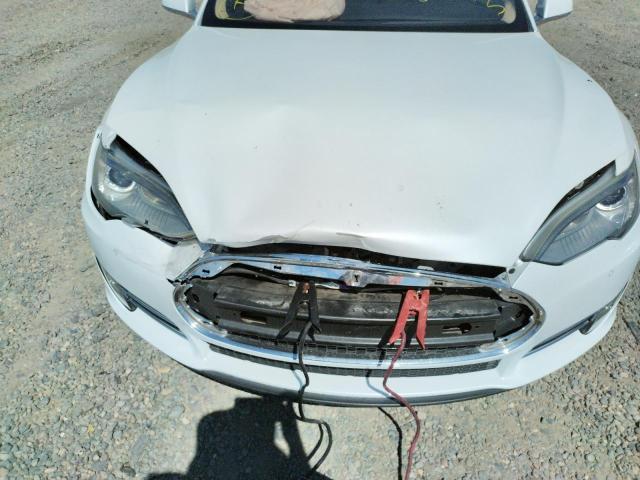 5YJSA1CG3DFP22025 - 2013 TESLA MODEL S Ağ foto 9