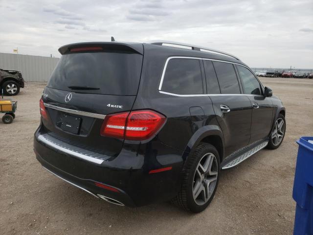 4JGDF7DE4HA746421 - 2017 MERCEDES-BENZ GLS 550 4M BLACK photo 4