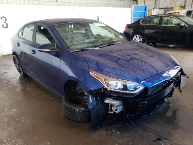 3KPF34AD2LE242522 - 2020 KIA FORTE GT L BLUE photo 1