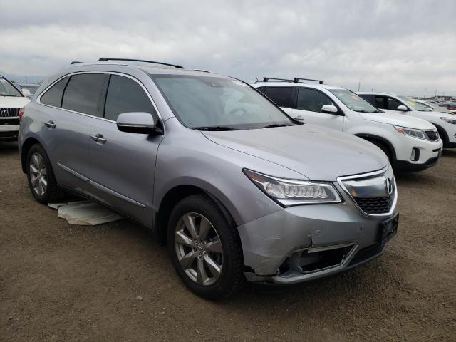 5FRYD4H98GB040855 - 2016 ACURA MDX ADVANC GRAY photo 1