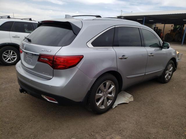 5FRYD4H98GB040855 - 2016 ACURA MDX ADVANC GRAY photo 4