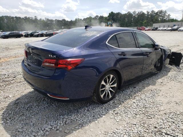 19UUB1F53GA009480 - 2016 ACURA TLX TECH BLUE photo 4