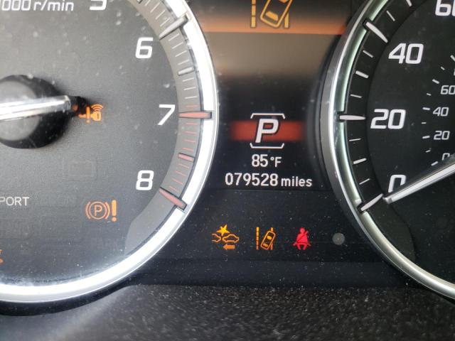 19UUB1F53GA009480 - 2016 ACURA TLX TECH BLUE photo 8