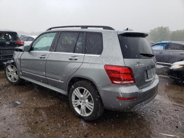 WDCGG8JB6EG224939 - 2014 MERCEDES-BENZ GLK 350 4M SILVER photo 3