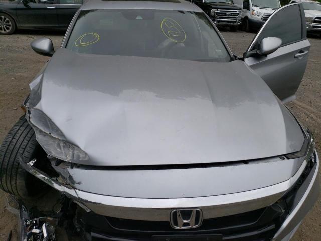 1HGCV1F50JA105089 - 2018 HONDA ACCORD EXL SILVER photo 7