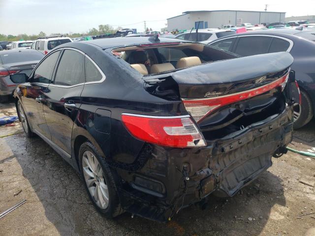 KMHFG4JG1DA248438 - 2013 HYUNDAI AZERA BLACK photo 3