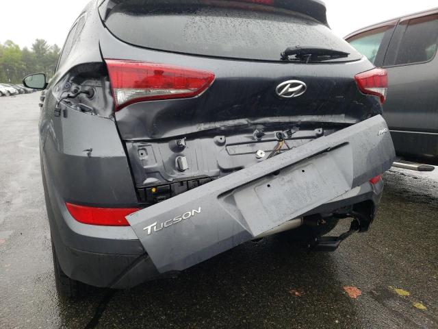 KM8J3CA49HU585918 - 2017 HYUNDAI TUCSON LIM GRAY photo 9