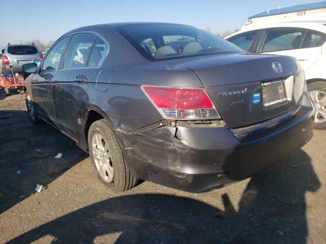 1HGCP26408A154617 - 2008 HONDA ACCORD LXP GRAY photo 3