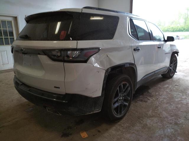 1GNEVKKW4LJ190220 - 2020 CHEVROLET TRAVERSE P WHITE photo 4