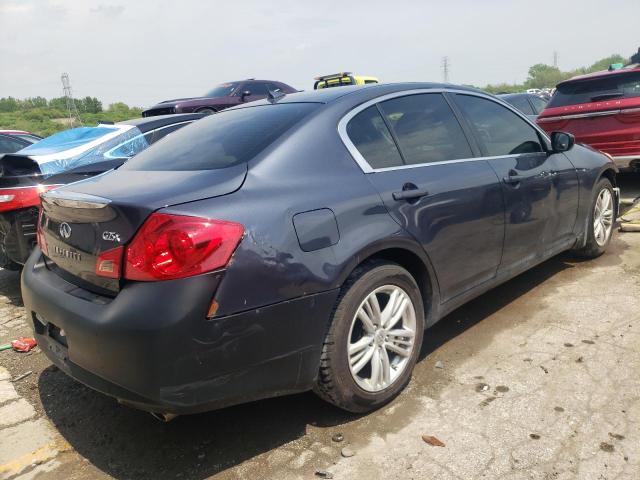 JN1DV6AR8BM450030 - 2011 INFINITI G25 BLUE photo 4