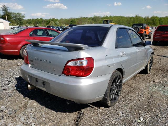 JF1GD67575H516541 - 2005 SUBARU IMPREZA RS SILVER photo 4